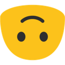 Upside Down Smiling Emoji